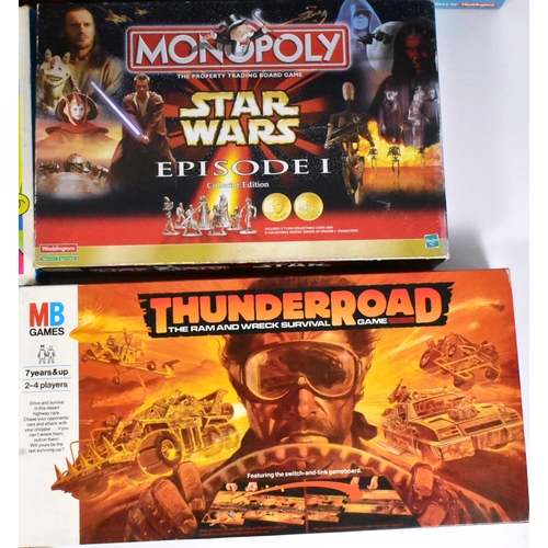 755 - Board Games - a collection of assorted tabletop board games comprising; Star Wars Monopoly, The Simp... 