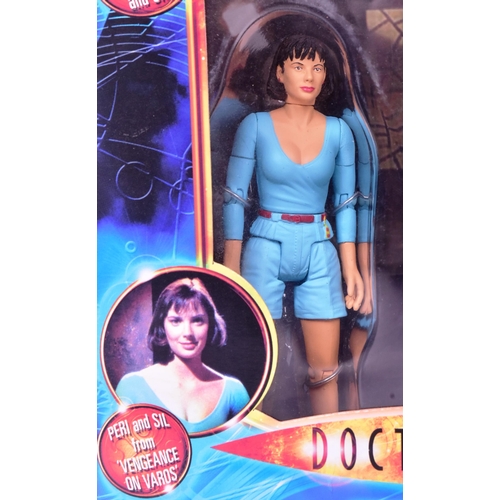 759 - Doctor Who - Underground Toys - a boxed action figure set ' Peri And Sil With Tank '. Factory sealed... 