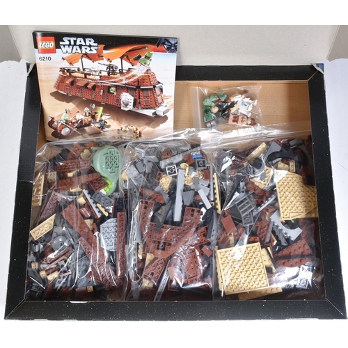 440 - Lego - an original Lego Star Wars set No. 6210 Jabba's Sail Barge.The set rebagged, with all minifig... 