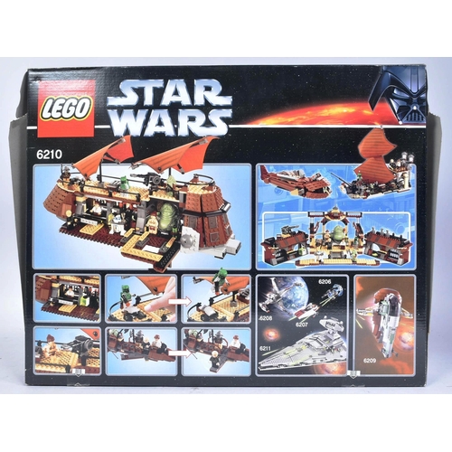 440 - Lego - an original Lego Star Wars set No. 6210 Jabba's Sail Barge.The set rebagged, with all minifig... 