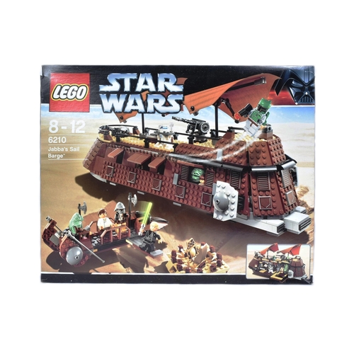 440 - Lego - an original Lego Star Wars set No. 6210 Jabba's Sail Barge.The set rebagged, with all minifig... 