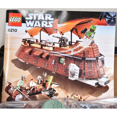 440 - Lego - an original Lego Star Wars set No. 6210 Jabba's Sail Barge.The set rebagged, with all minifig... 