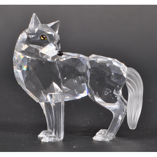 117 - Swarovski - A collection of boxed Swarovski crystal animal figure ornaments. The collection consisti... 