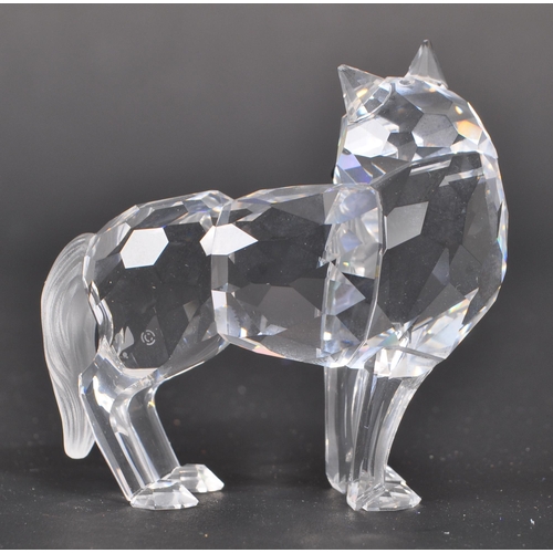 117 - Swarovski - A collection of boxed Swarovski crystal animal figure ornaments. The collection consisti... 