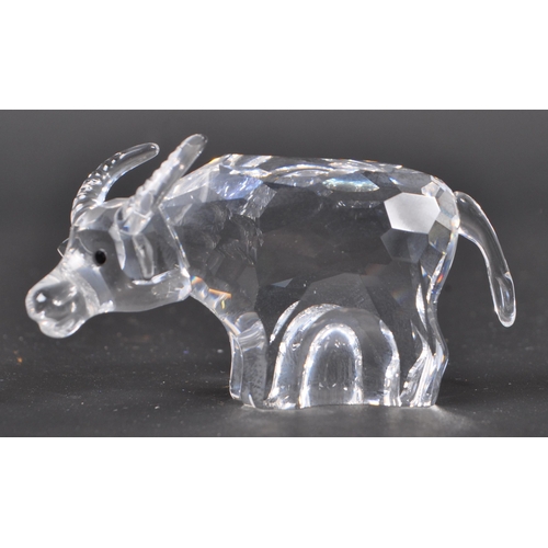 117 - Swarovski - A collection of boxed Swarovski crystal animal figure ornaments. The collection consisti... 