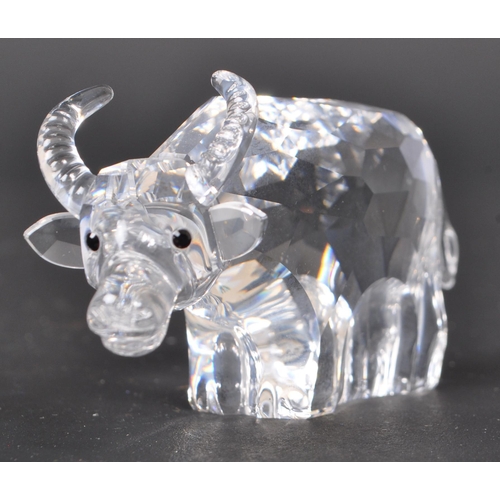 117 - Swarovski - A collection of boxed Swarovski crystal animal figure ornaments. The collection consisti... 