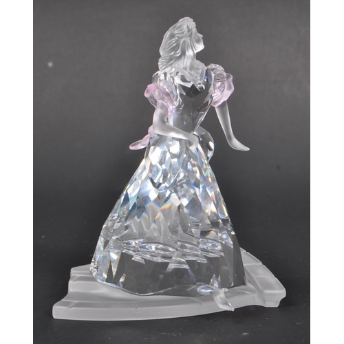 121 - Swarovski - A boxed Swarovski crystal Cinderella with slipper figure. The figure being posed mid ste... 