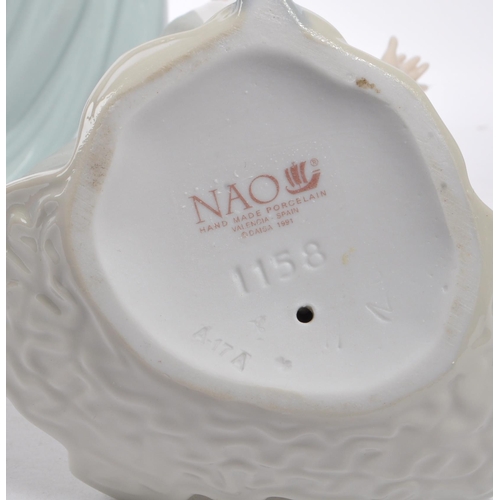 143 - Nao by Lladro - A collection of five 20th Century china porcelain Nao by Lladro figurines to include... 