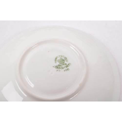 20 - George Jones Crescent / Hammersley & Co - A collection of china porcelain two pattern part tea servi... 