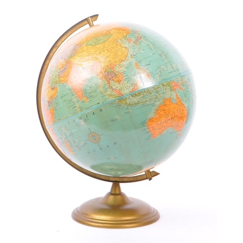 203 - George F. Cram Company Imperial Globe -  A vintage 20th Century American imperial desktop globe upon... 