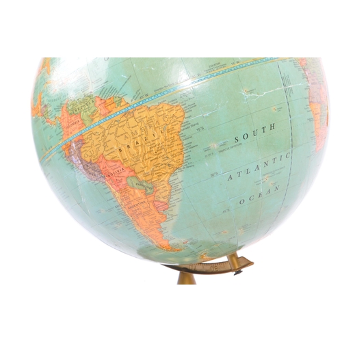 203 - George F. Cram Company Imperial Globe -  A vintage 20th Century American imperial desktop globe upon... 