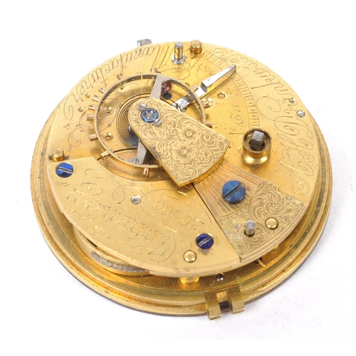 204 - Horology interest - A collection of clock parts to include clock faces, clock movement pieces and me... 