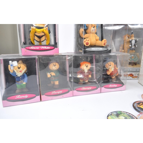 279 - A collection of approximately twenty-two ' Bad Taste Bears ' boxed figures comprising of the 'Snow W... 