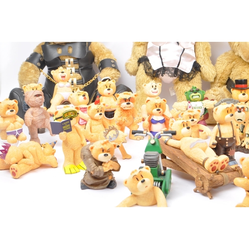 286 - A large collection of unboxed  Bad Taste Bears figures by illustrator Pete Underhill, to include; Bo... 