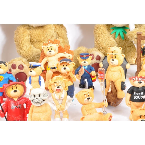 286 - A large collection of unboxed  Bad Taste Bears figures by illustrator Pete Underhill, to include; Bo... 