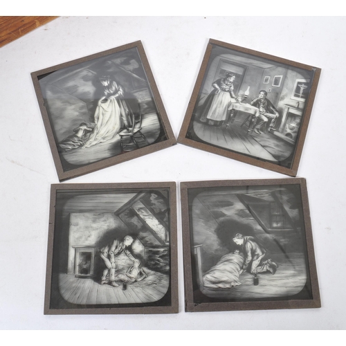 308 - A large collection of 19th and early 20th Century magic lantern slides to include educational / hist... 