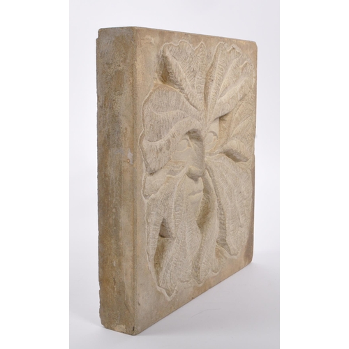 394 - Philip Chatfield (b. 1958) - A 20th Century Philip Chatfield stone sculpture depicting a carved gree... 