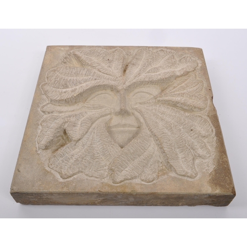 394 - Philip Chatfield (b. 1958) - A 20th Century Philip Chatfield stone sculpture depicting a carved gree... 