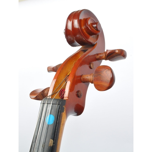 414 - Primavera - A 3/4 size Primavera student violin with two piece back and ebonised fingerboard. Accomp... 