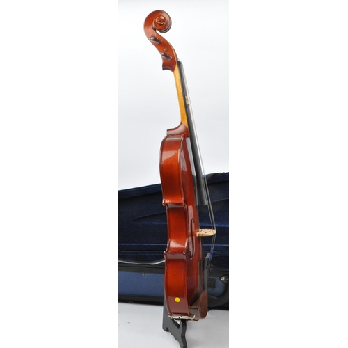 414 - Primavera - A 3/4 size Primavera student violin with two piece back and ebonised fingerboard. Accomp... 