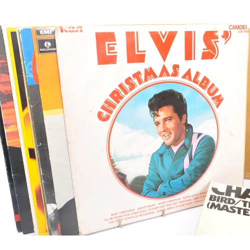 417 - Music Interest - A collection of vintage 20th century LP long play vinyl records. To include, Elvis ... 