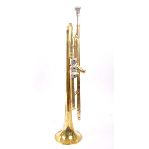 421 - Boosey & Hawkes - A mid 20th century Boosey & Hawkes Varsity three valve trumpet. The trumpet of bra... 