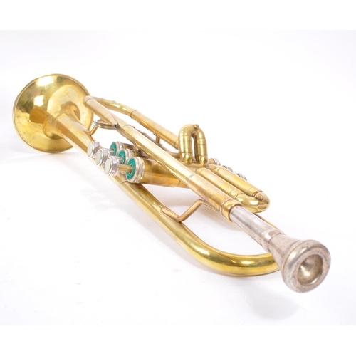 421 - Boosey & Hawkes - A mid 20th century Boosey & Hawkes Varsity three valve trumpet. The trumpet of bra... 