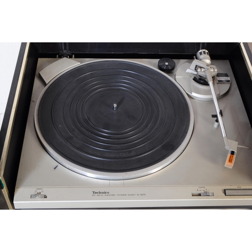 434 - Technics - A retro 20th century Technics Hi-Fi system to include SL-B210 record deck, SU-Z15 amplifi... 