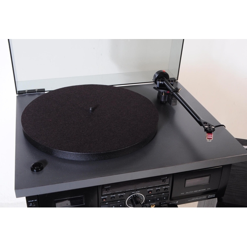 436 - NAD - A 20th century NAD 533 turntable alongside other Hi-Fi audio music equipment. The collection t... 