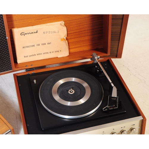 442 - A collection of 20th century audio Hi-Fi music equipment. The collection to include a HMV Model 2404... 