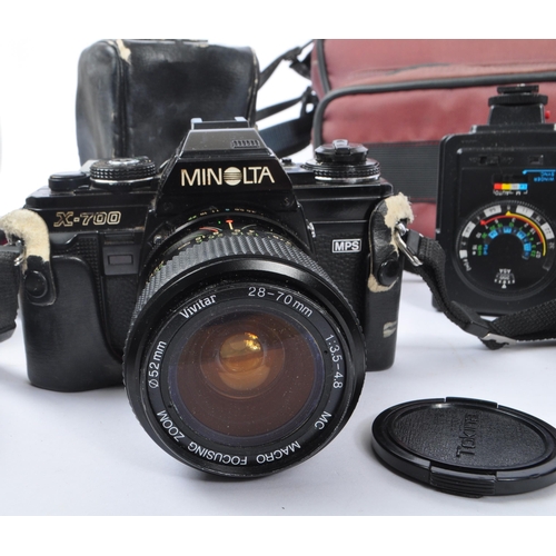 448 - Minolta / Zorki - Two 20th Century cameras, the Zorki a 4k 35mm rangefinder camera with jupiter 8 5m... 