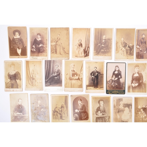 451 - 19th century Carte-de-Visites CdVs (x325) and Cabinet photos (x33). Original Victorian sepia photogr... 