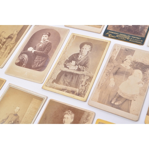 451 - 19th century Carte-de-Visites CdVs (x325) and Cabinet photos (x33). Original Victorian sepia photogr... 