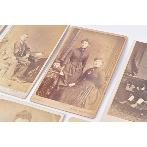 451 - 19th century Carte-de-Visites CdVs (x325) and Cabinet photos (x33). Original Victorian sepia photogr... 