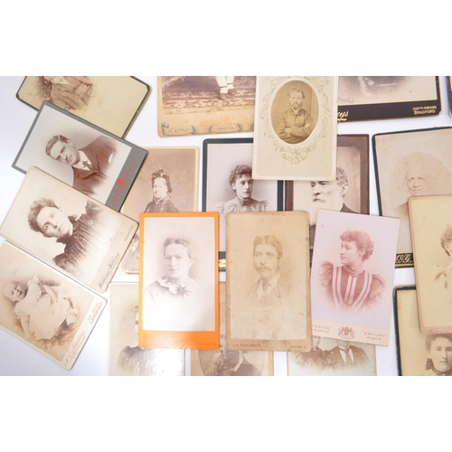 451 - 19th century Carte-de-Visites CdVs (x325) and Cabinet photos (x33). Original Victorian sepia photogr... 