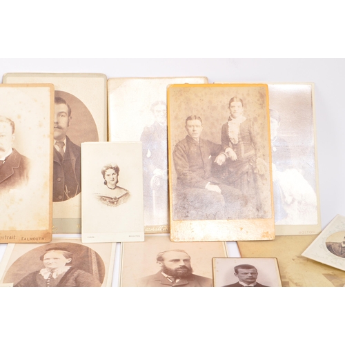 451 - 19th century Carte-de-Visites CdVs (x325) and Cabinet photos (x33). Original Victorian sepia photogr... 