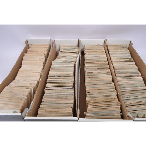 453 - Picture postcards. Large extensive unsorted accumulation of approx. 6,000 in four trays. All have be... 