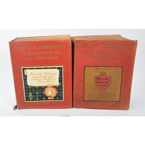 454 - 1964 Kelly’s Directory of Merchants and Manufacturers both volumes and supplementary Index book to t... 