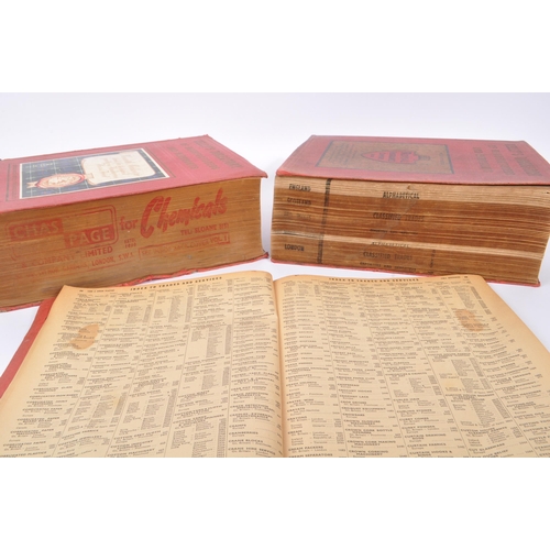 454 - 1964 Kelly’s Directory of Merchants and Manufacturers both volumes and supplementary Index book to t... 