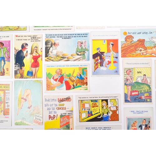 459 - Comic postcards. Collection (approx. 450) mostly modern of the Saucy Seaside type with much innuendo... 