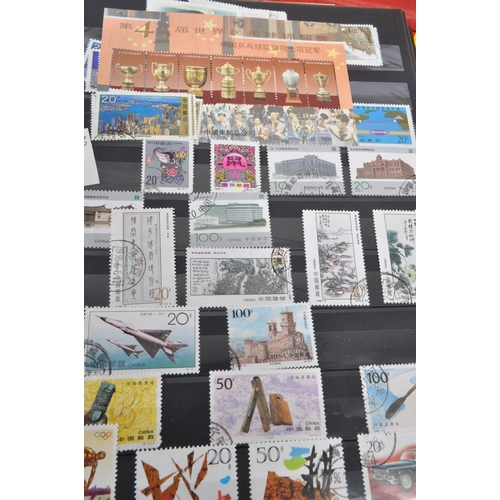 463 - A large collection of 20th and 21st Century franked and unfranked foreign and UK stamps to include: ... 