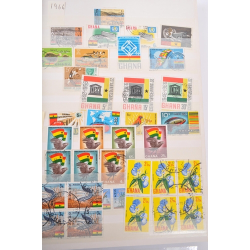 464 - A large collection of 20th and 21st Century foreign franked and unfranked stamps to include: Uganda ... 