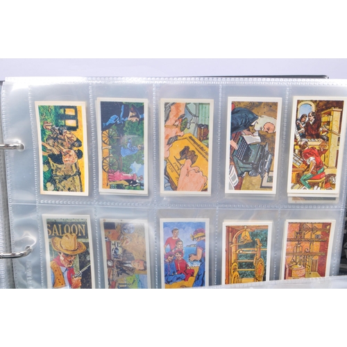 478 - A large extensive collection of vintage 20th century cigarette cards. To include colour in nature se... 