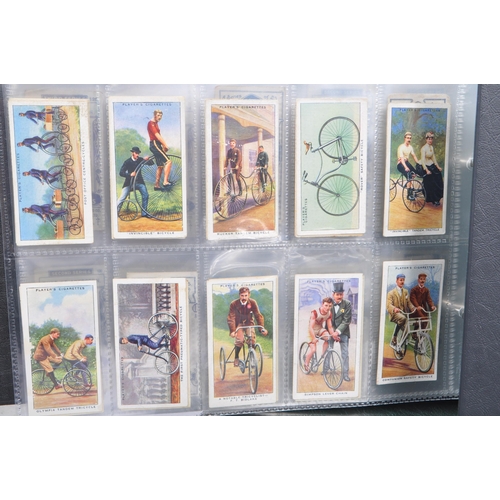 478 - A large extensive collection of vintage 20th century cigarette cards. To include colour in nature se... 