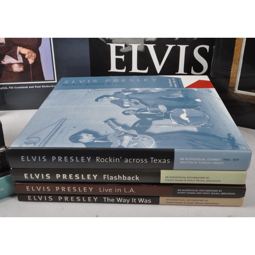 481 - Elvis Presley Rock n Roll music interest. A collection of reference books relating to the King, Elvi... 