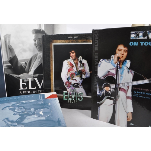 481 - Elvis Presley Rock n Roll music interest. A collection of reference books relating to the King, Elvi... 