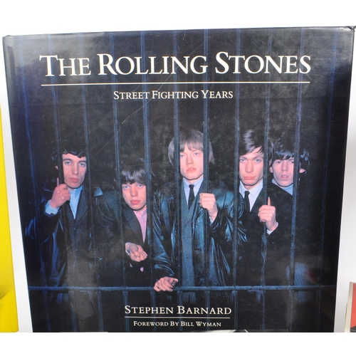 483 - The Rolling Stones & Brian Jones rock musical interest. A collection of music reference books, biogr... 