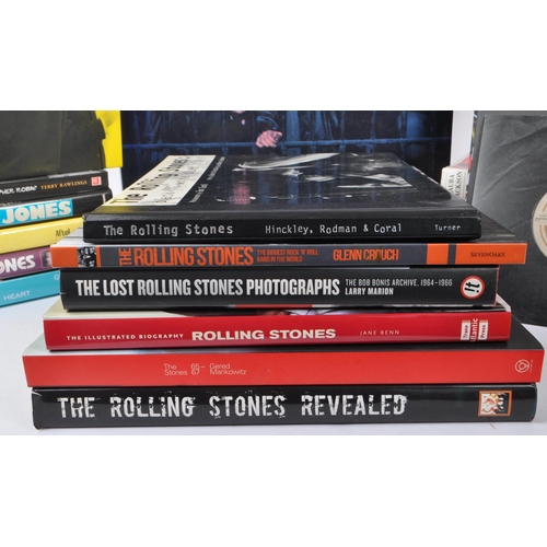 483 - The Rolling Stones & Brian Jones rock musical interest. A collection of music reference books, biogr... 