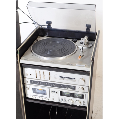 434 - Technics - A retro 20th century Technics Hi-Fi system to include SL-B210 record deck, SU-Z15 amplifi... 