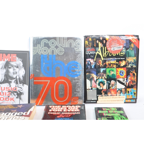 491 - Of musical interest - A collection of music related reference books and collective journalism, to in... 